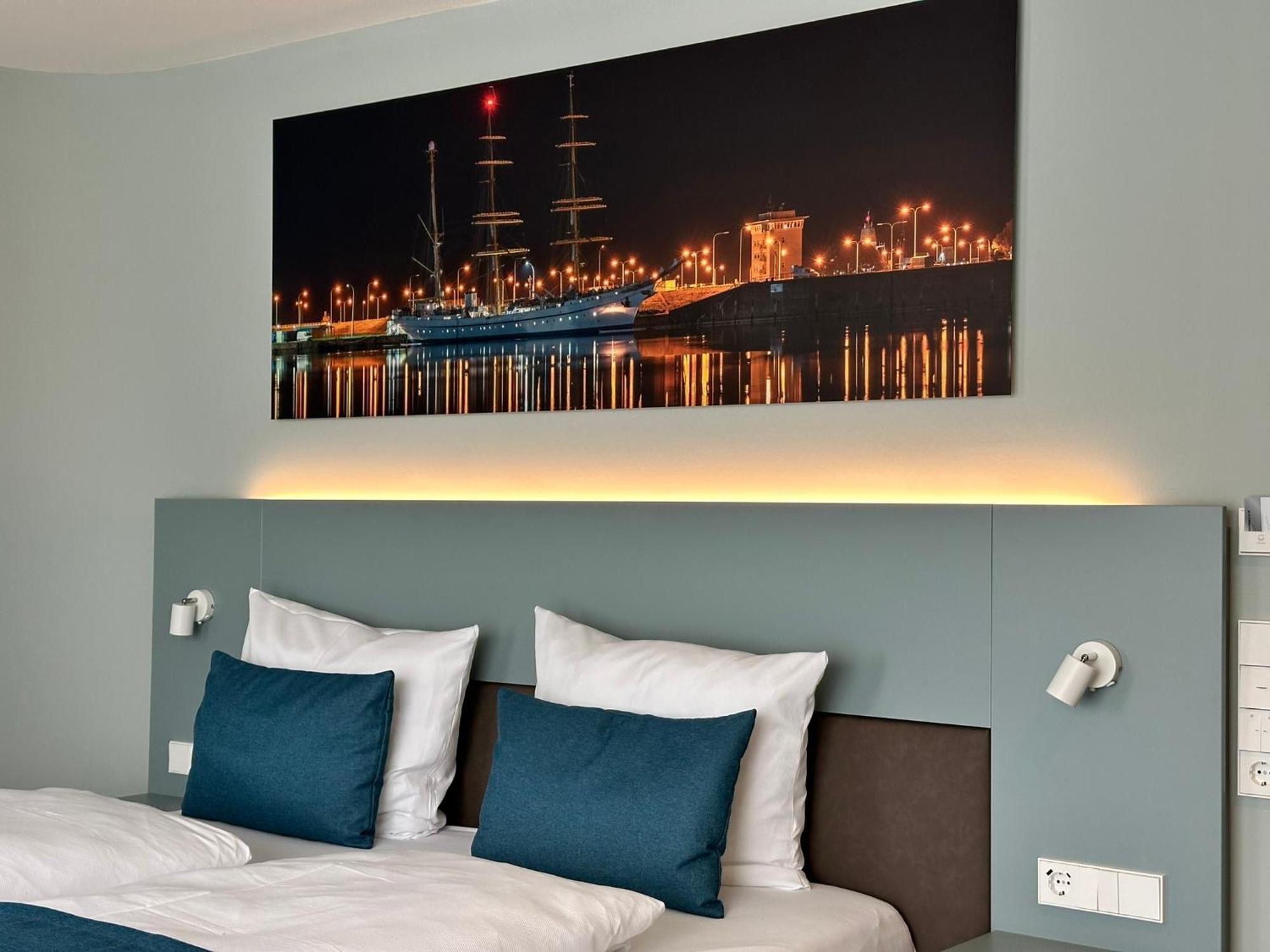 ווילהלמסהאבן Hotel Schoene Aussicht מראה חיצוני תמונה