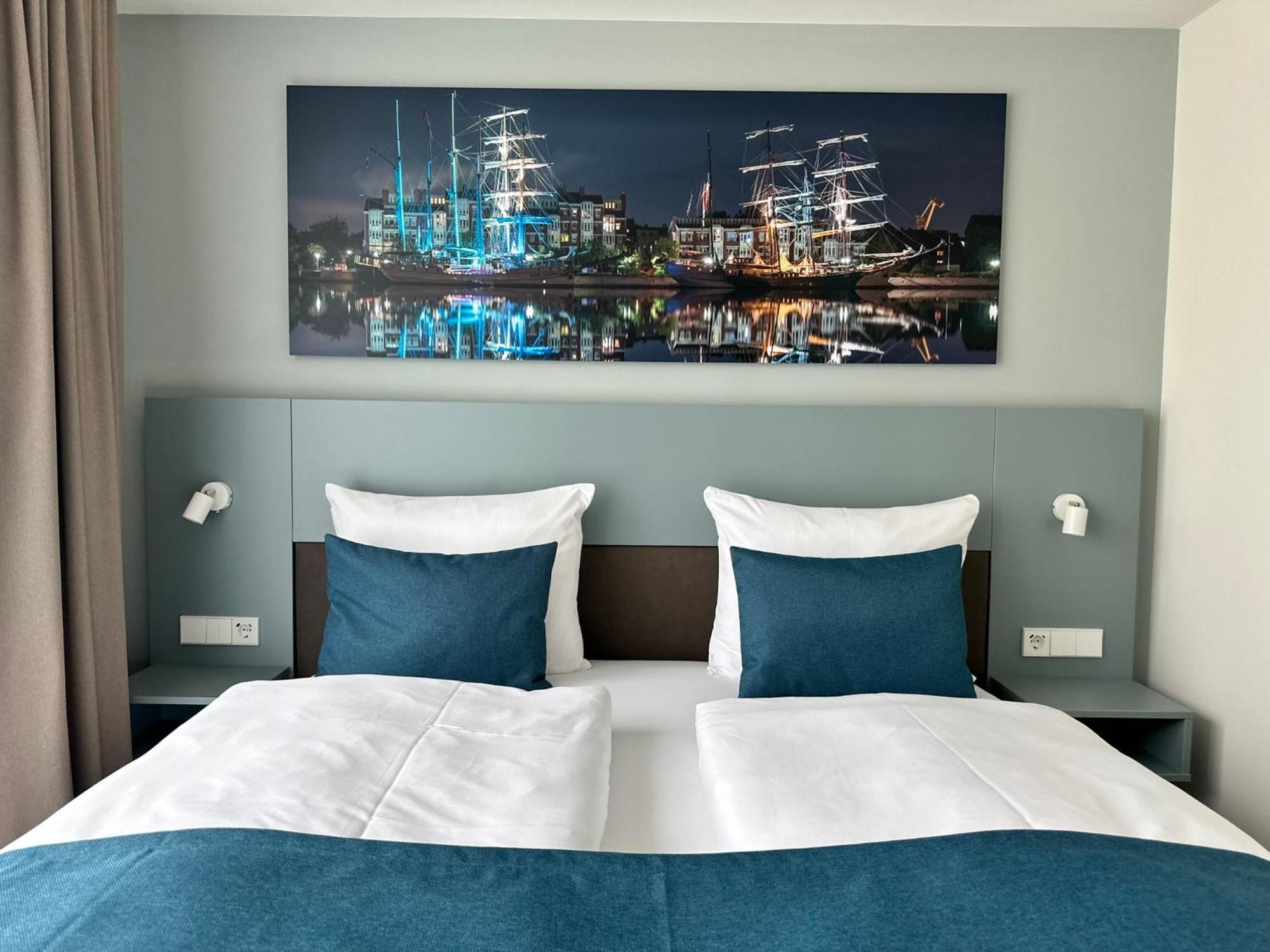 ווילהלמסהאבן Hotel Schoene Aussicht מראה חיצוני תמונה