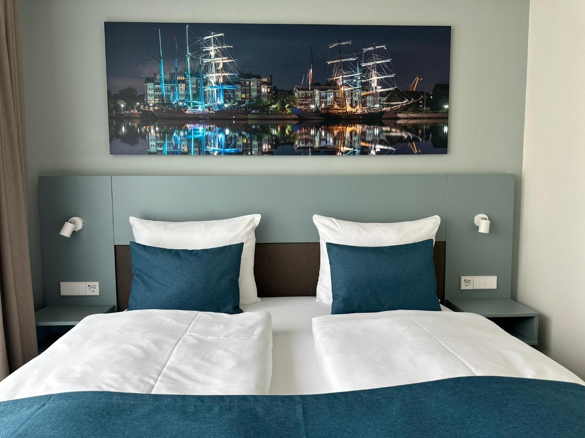 ווילהלמסהאבן Hotel Schoene Aussicht מראה חיצוני תמונה