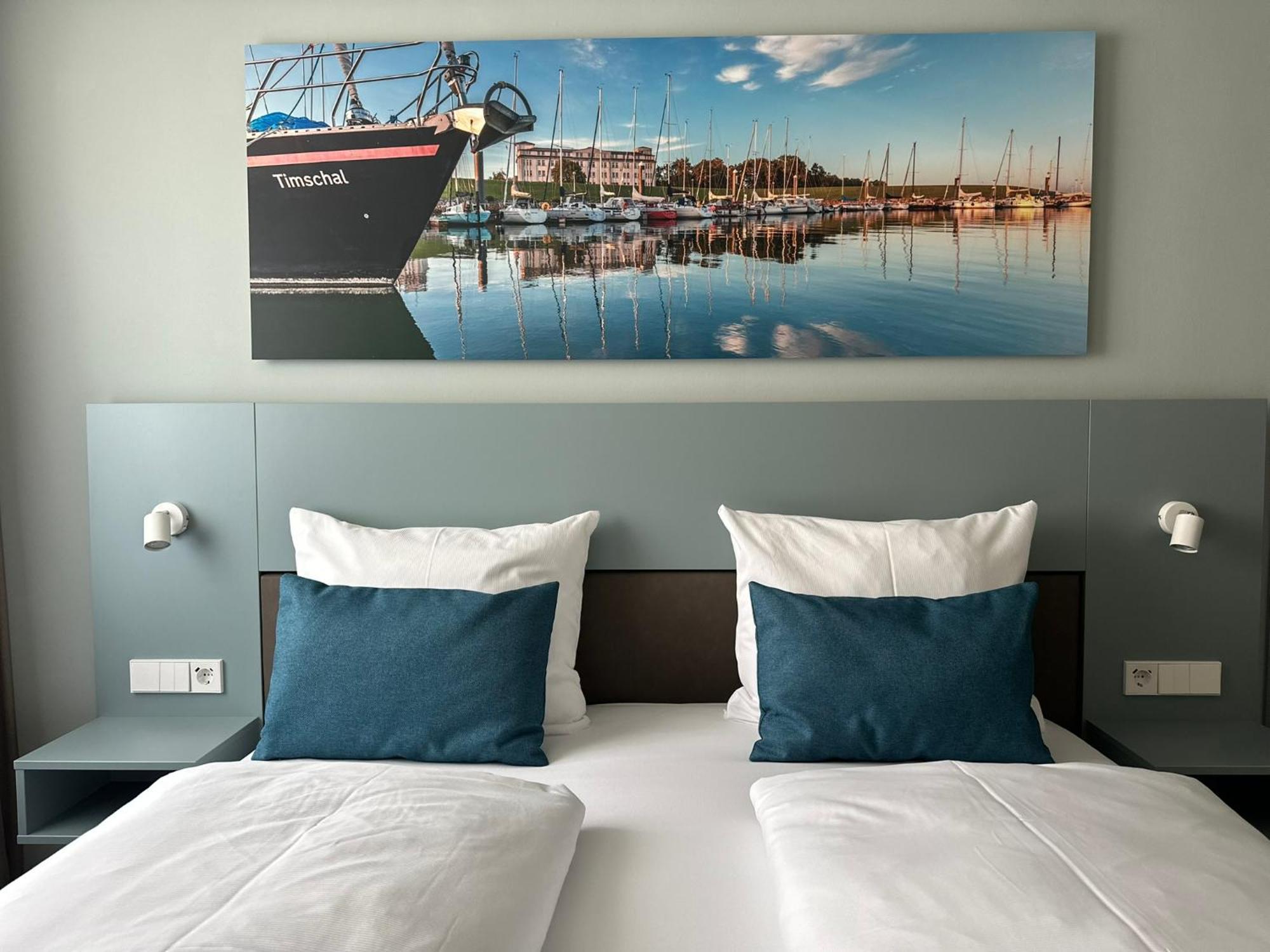 ווילהלמסהאבן Hotel Schoene Aussicht מראה חיצוני תמונה
